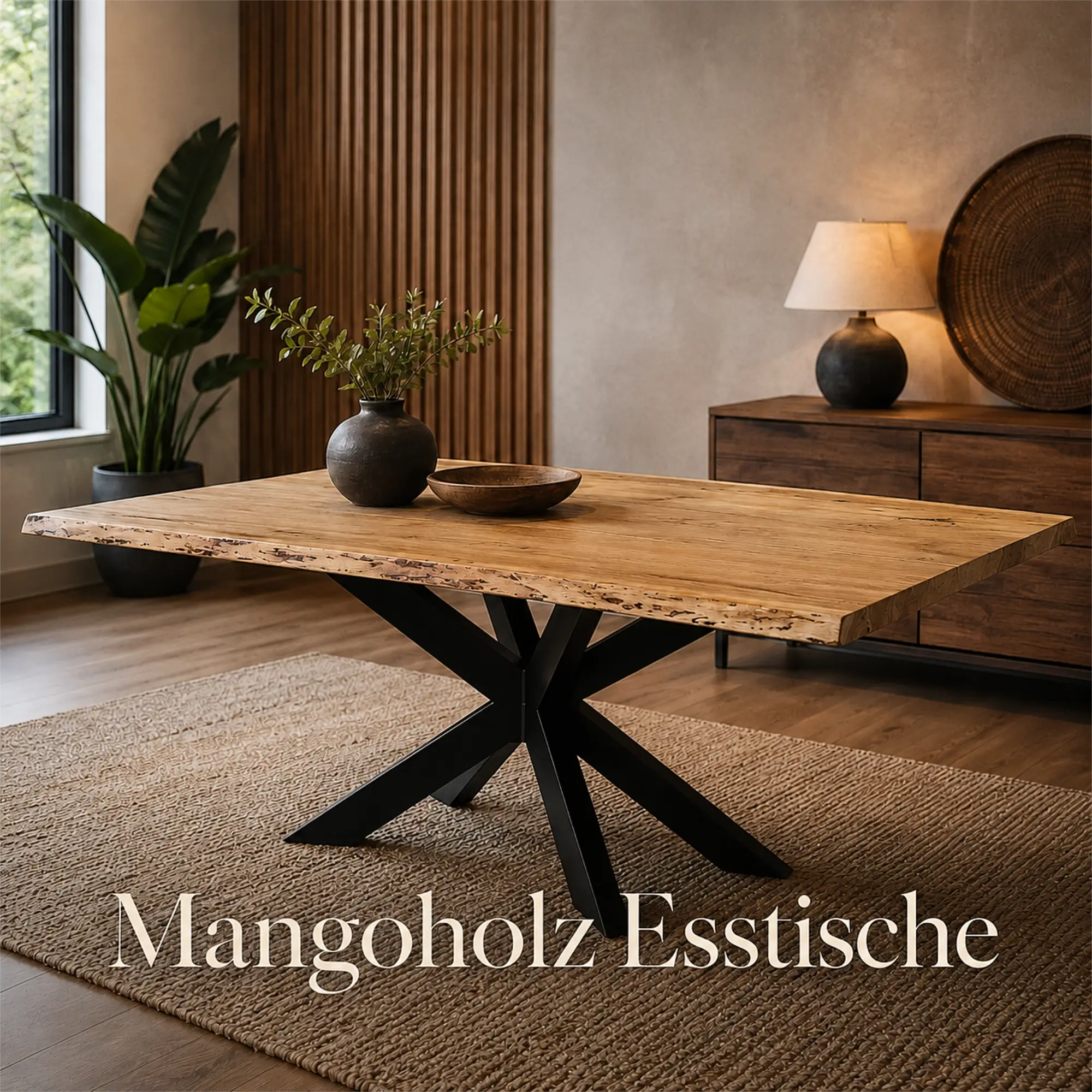 Mangoholz Esstische